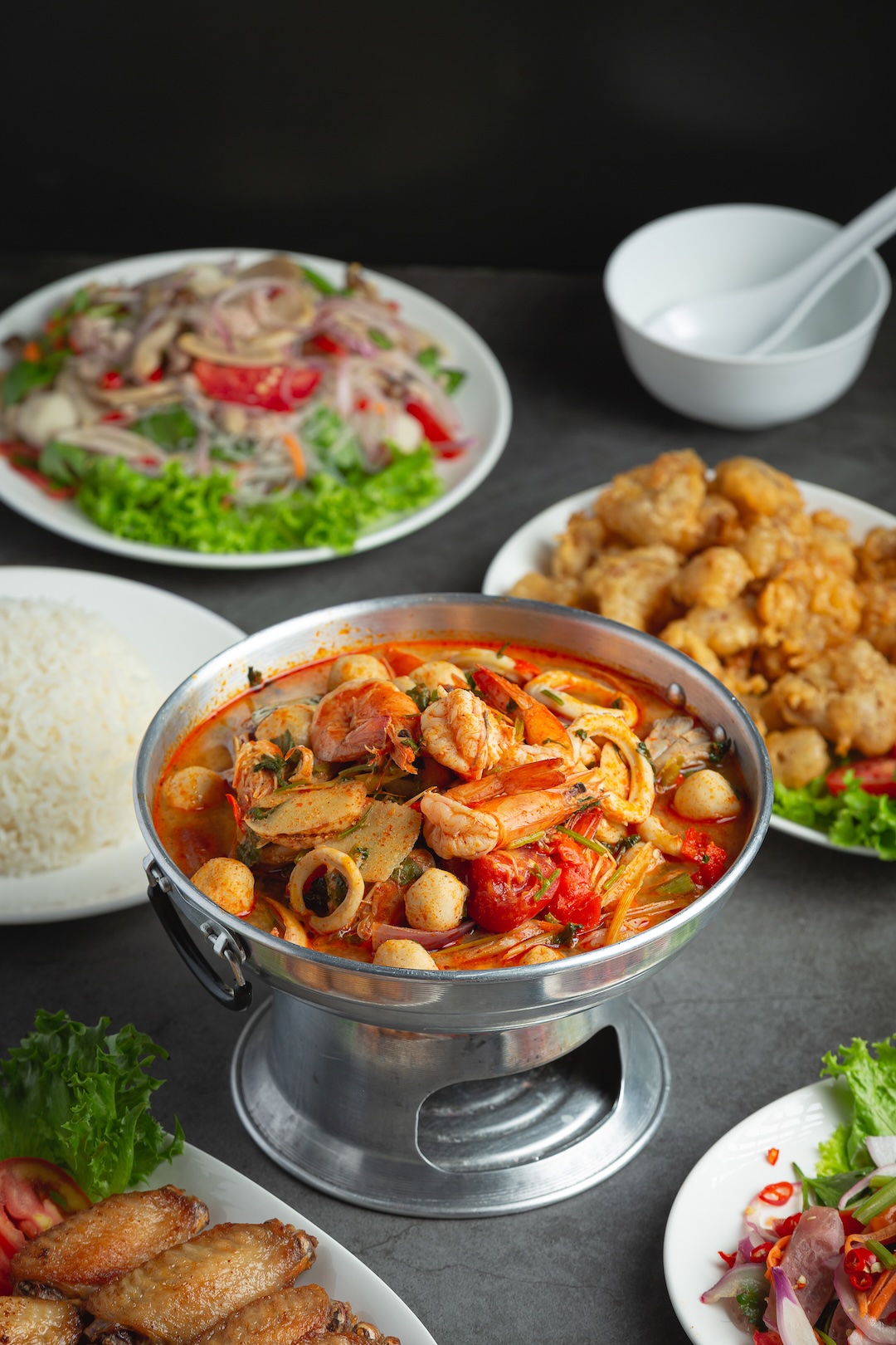 Tiger Marine Charter - Overnight Charter Menu - Thai Food 08